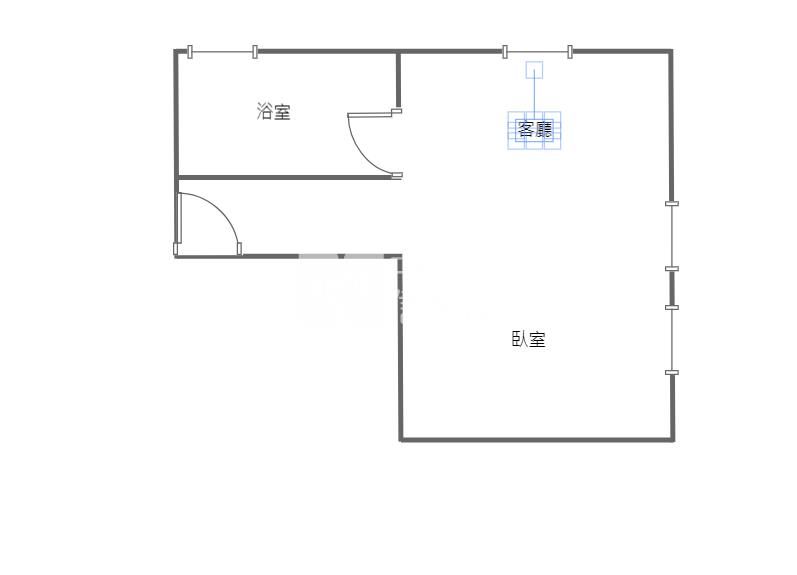 A22新明市場大套房房屋室內格局與周邊環境