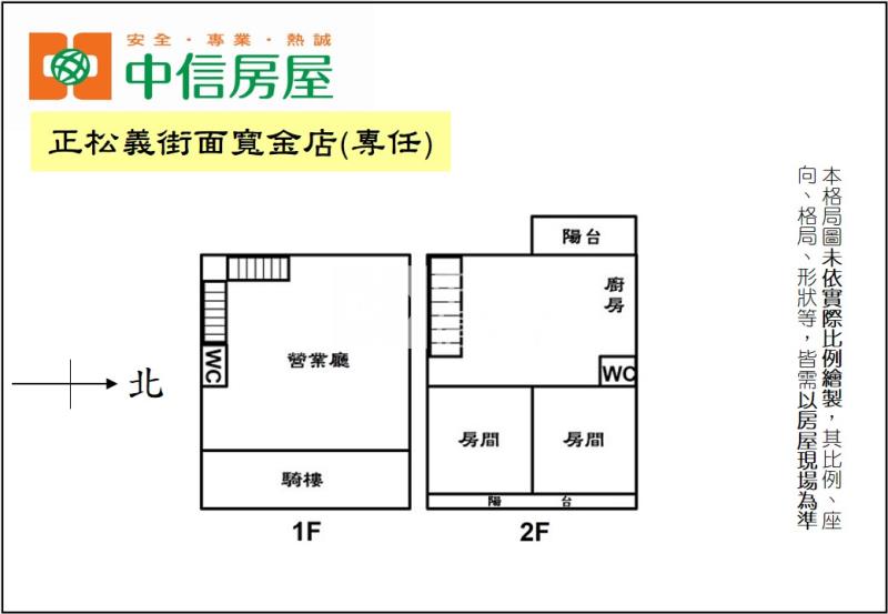 正松義街面寬金店房屋室內格局與周邊環境