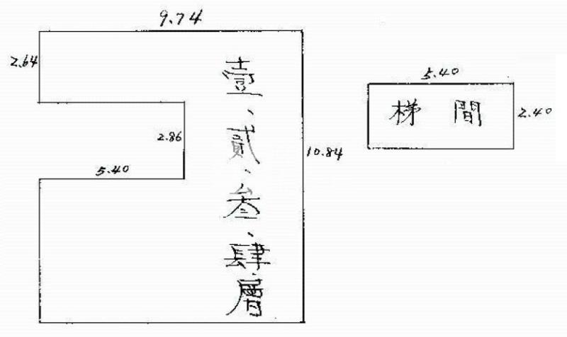 東海邊間大地坪雙店面24套房房屋室內格局與周邊環境