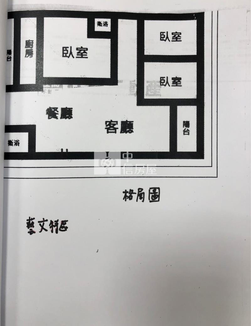 藝文特區法拉利3房加9個車位房屋室內格局與周邊環境