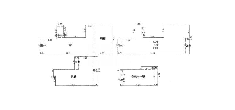 中國醫整棟26間電梯套房房屋室內格局與周邊環境