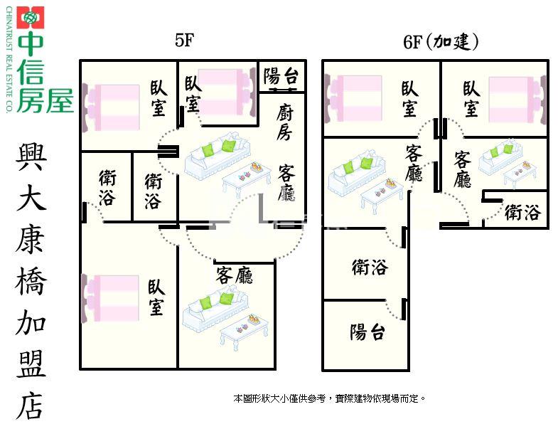 中興大學南門商圈5+6樓投報7%收租四套房屋室內格局與周邊環境
