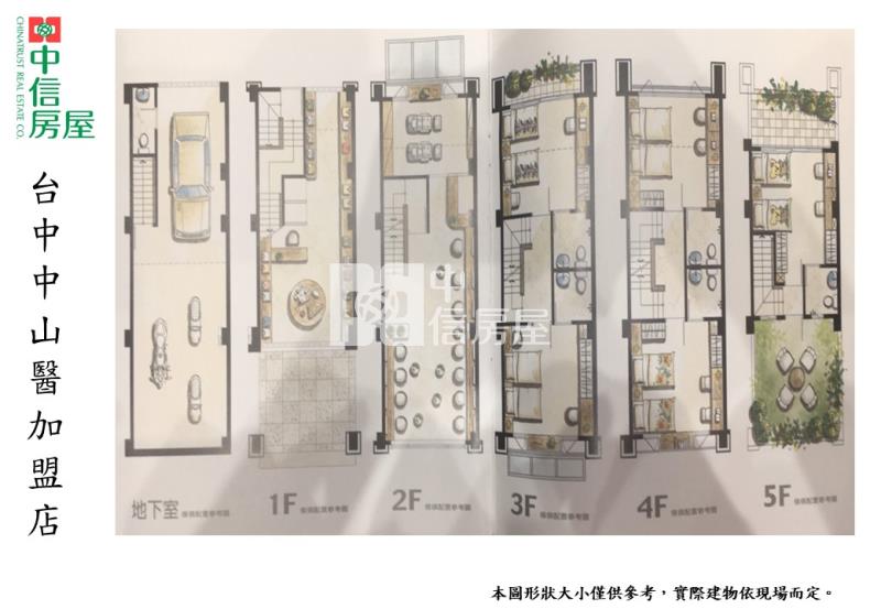 靜宜夜市9年屋鬧區金店面房屋室內格局與周邊環境