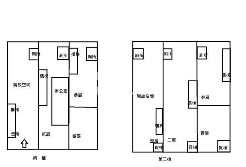 H030龜山面寬透廠房屋室內格局與周邊環境