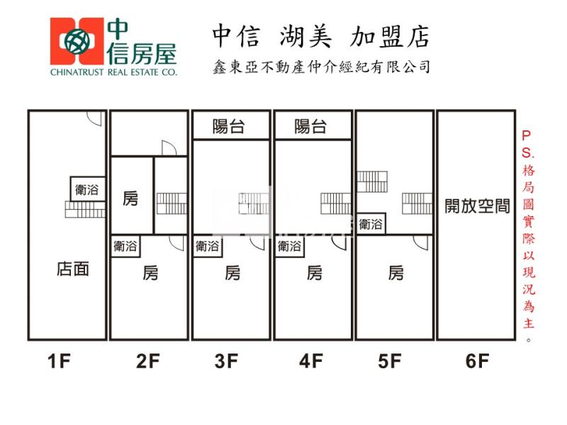 永康富強20米路大坪數鑫店住房屋室內格局與周邊環境