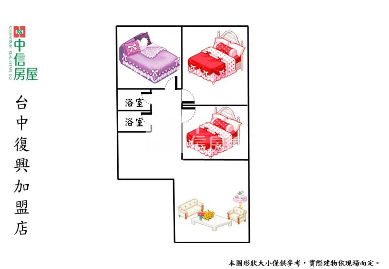 國圖館美寓房屋室內格局與周邊環境