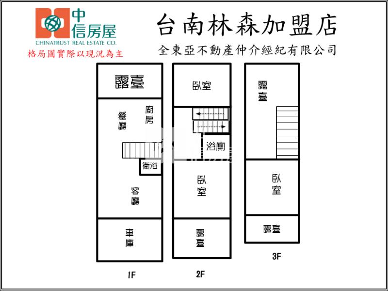 德興朝南獨院透天車墅房屋室內格局與周邊環境