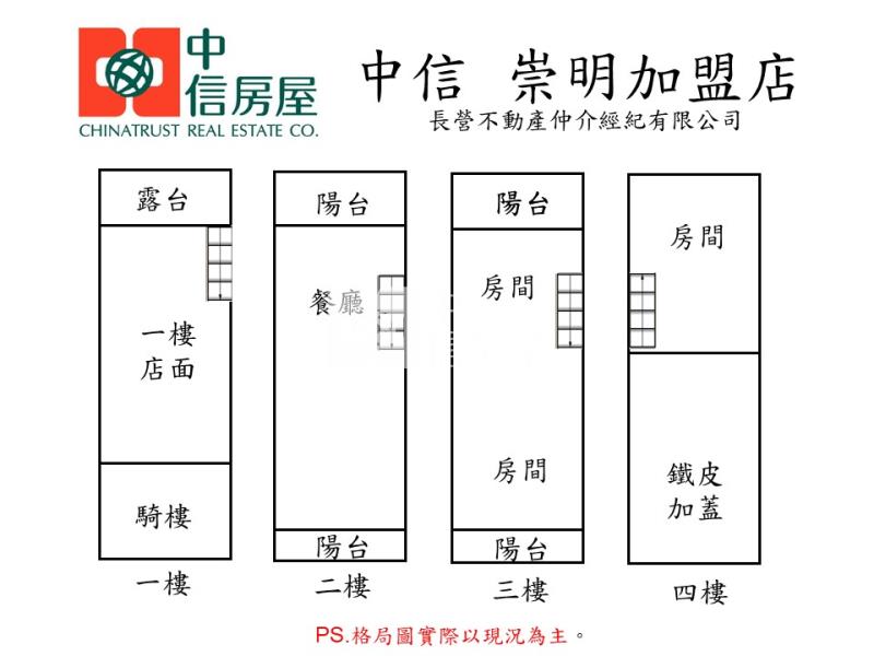 台南機場四樓透天房屋室內格局與周邊環境