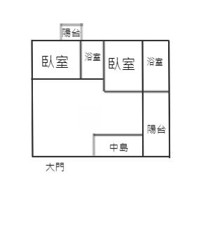 近羅東夜市全新電梯二房房屋室內格局與周邊環境