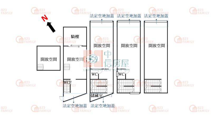 正40米進化路住三收租投資透店房屋室內格局與周邊環境