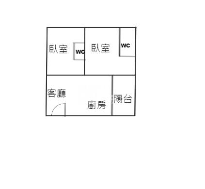 羅東近夜市高CP值二房房屋室內格局與周邊環境