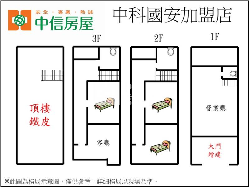 東海遊園南路店面房屋室內格局與周邊環境