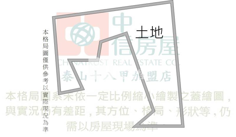 大坪數農業用地-泰山18甲店房屋室內格局與周邊環境