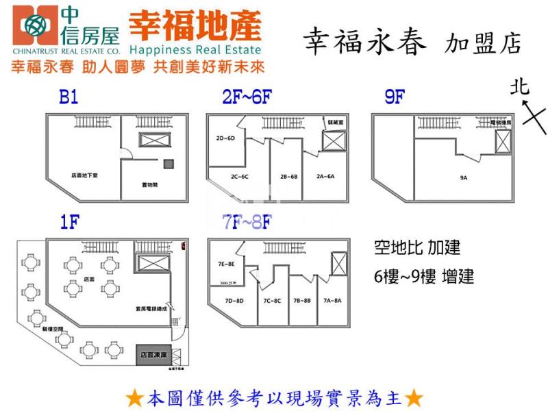 正太原路角間收租1店31套房屋室內格局與周邊環境