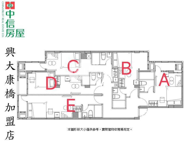 中國醫漢口崇德商圈投報6%五套房房屋室內格局與周邊環境