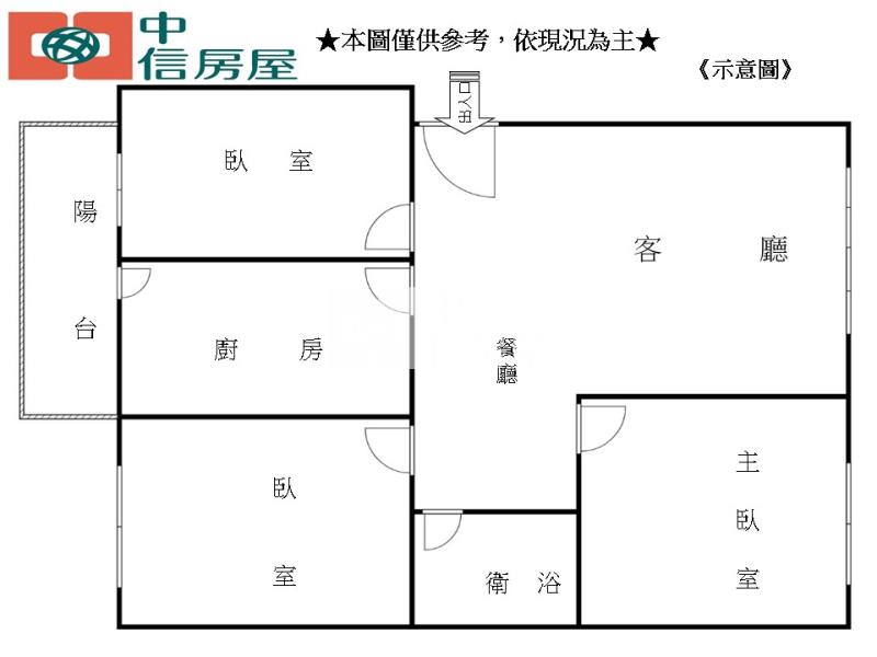 B-34大塊文章房屋室內格局與周邊環境