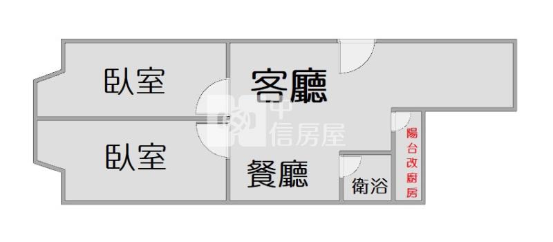 天津商圈全新整理2房房屋室內格局與周邊環境