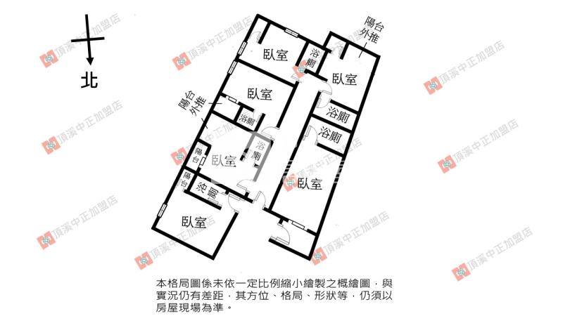 六套房收租滿租中房屋室內格局與周邊環境