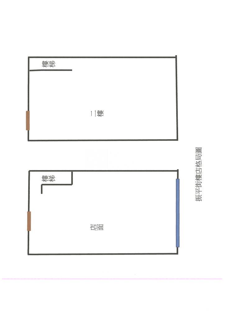 平鎮國中大面寬1+2樓店面房屋室內格局與周邊環境