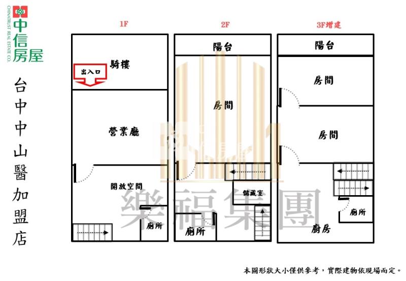 大里正25米路印鈔機錢滾滾金店面房屋室內格局與周邊環境