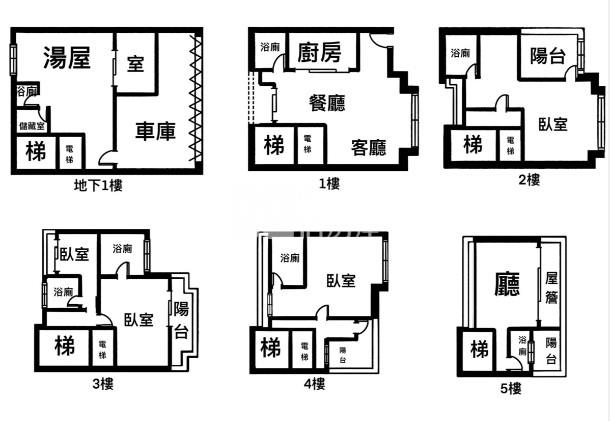 【奔馳】富春山居電梯別墅房屋室內格局與周邊環境