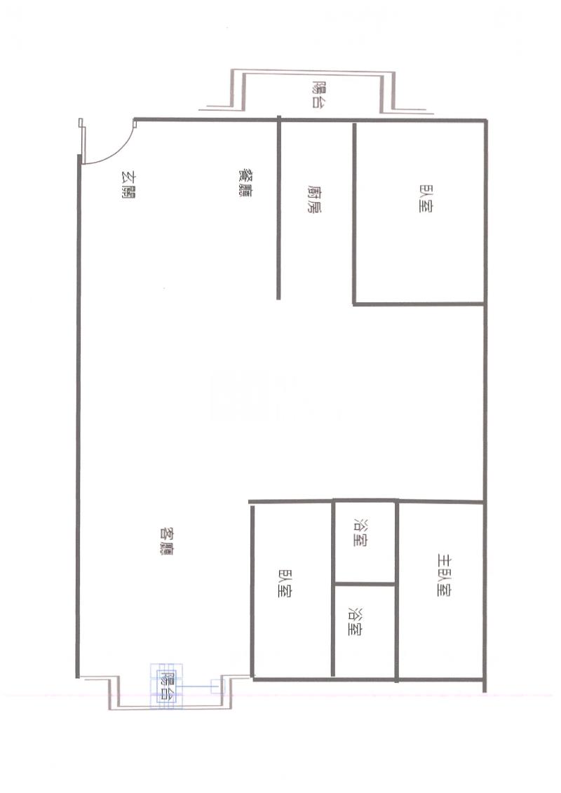 自立國宅高樓層三房車房屋室內格局與周邊環境