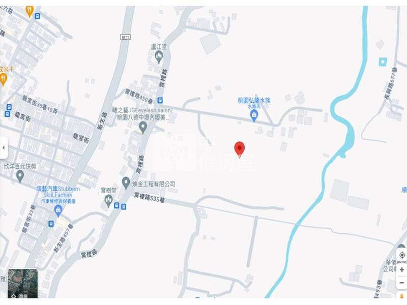 八德霄裡路旁方正美農地房屋室內格局與周邊環境