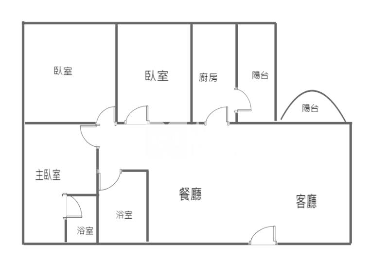 【奔馳】長榮京華美3房房屋室內格局與周邊環境
