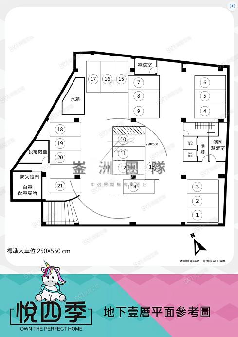 專任楊梅瑞原國中旁預售2房房屋室內格局與周邊環境