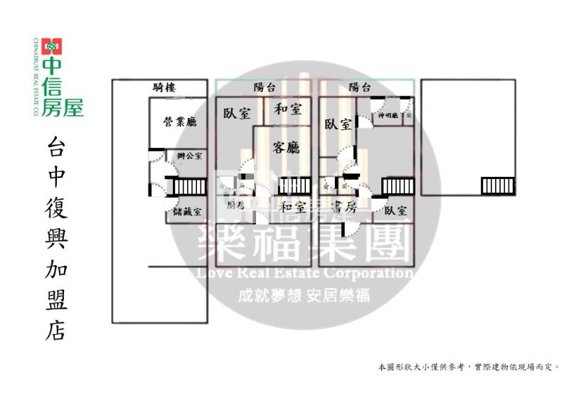 大里乙工三照天車廠住房屋室內格局與周邊環境