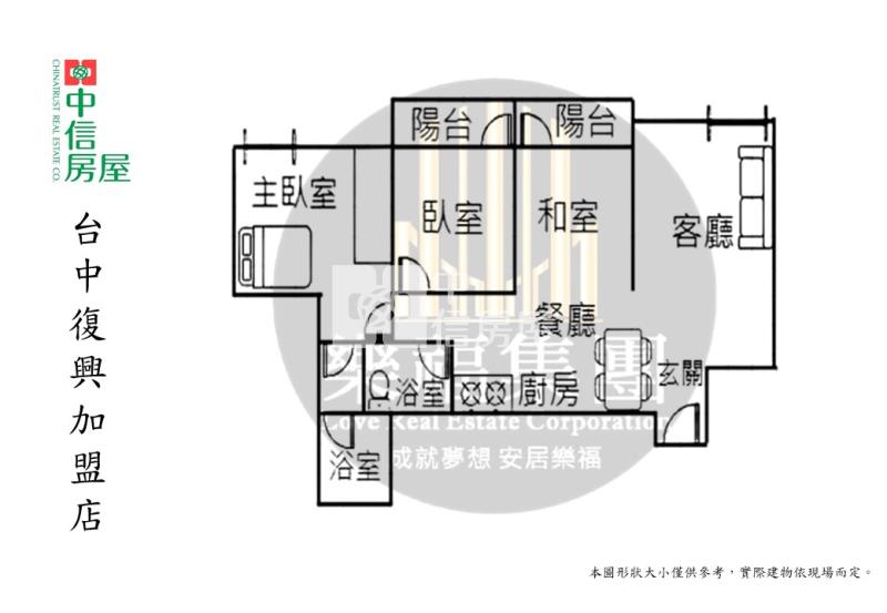 未來之翼震後高樓三房休旅車位美廈房屋室內格局與周邊環境