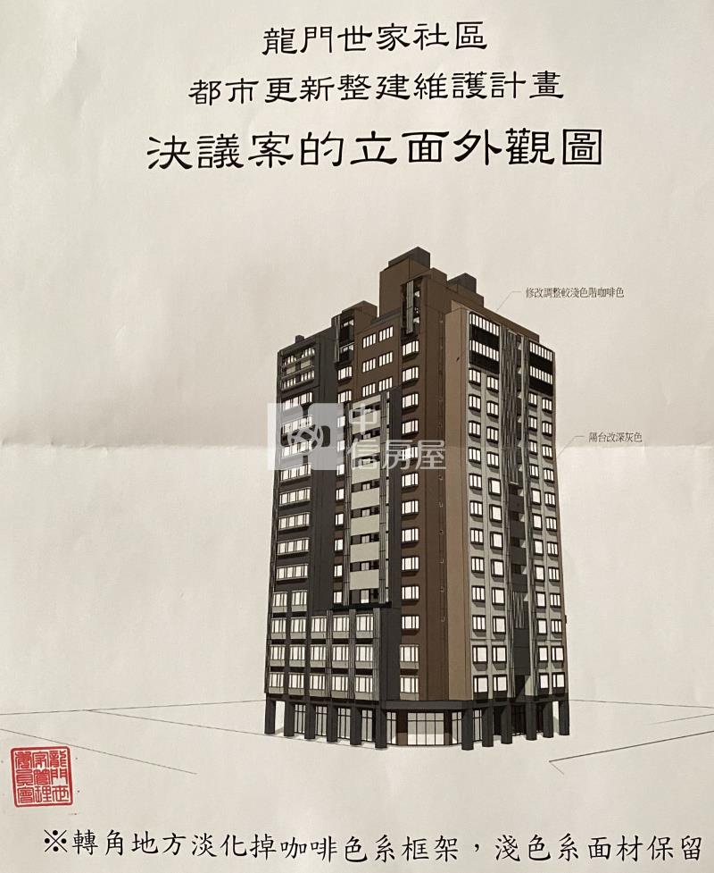 興大森活綠帶外牆整棟拉皮計畫藍圖超大三房樹梢戶房屋室內格局與周邊環境