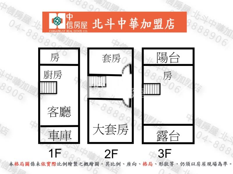埤頭工業區旁雙車位店面房屋室內格局與周邊環境