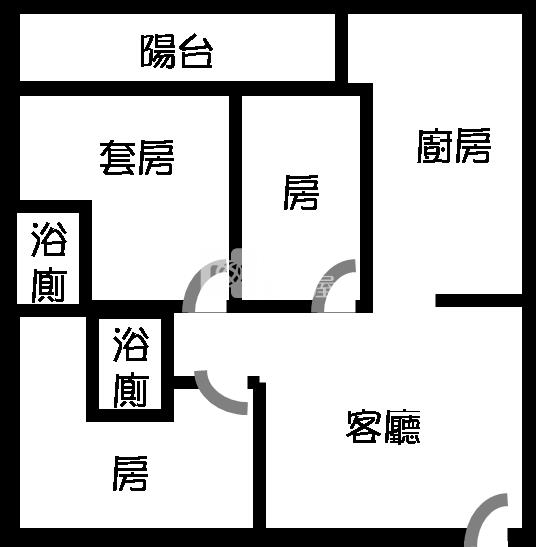 員林龍燈公園旁華廈房屋室內格局與周邊環境