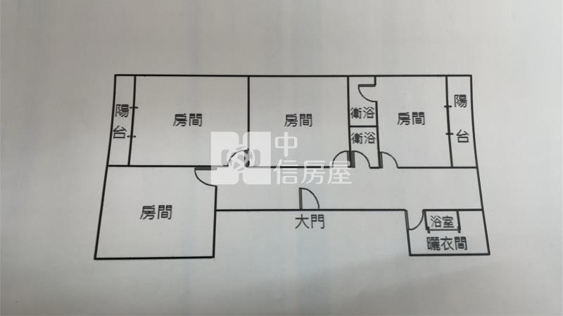 斗六中山路五房大坪數華廈房屋室內格局與周邊環境