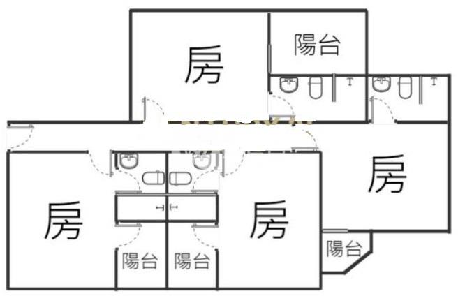 竹南台積電精美滿租4套房房屋室內格局與周邊環境