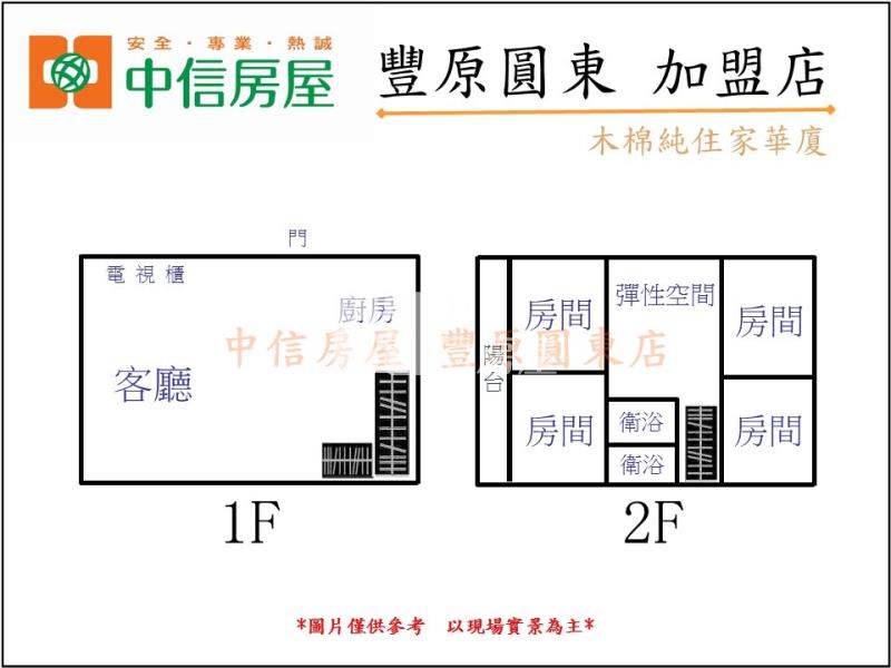 木棉純住家華廈房屋室內格局與周邊環境