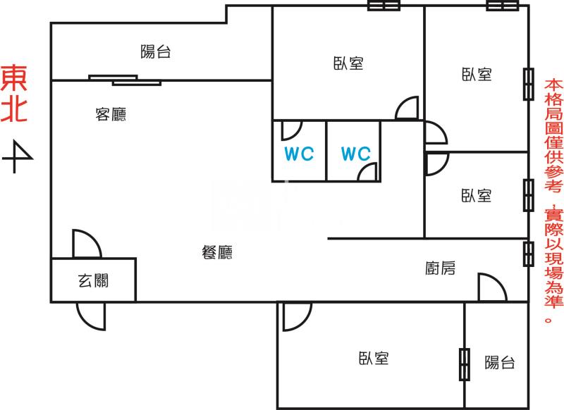 崇明高樓四房平車房屋室內格局與周邊環境