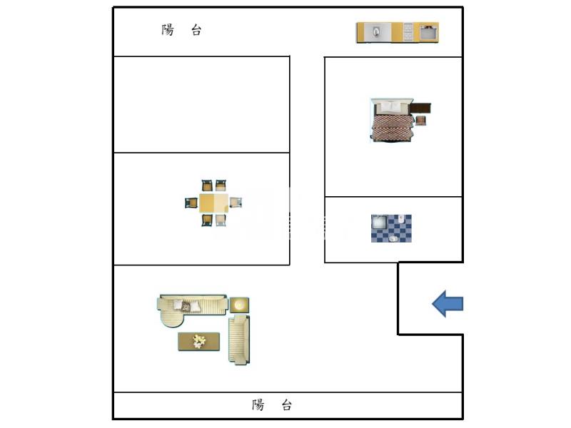 桃園愛國街3房美寓房屋室內格局與周邊環境