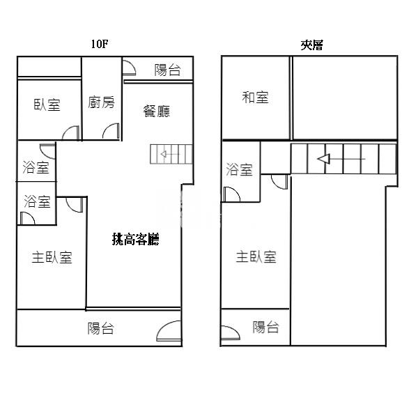 204北成大坪數華廈房屋室內格局與周邊環境