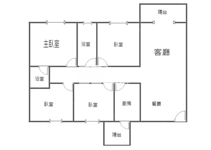 精武車站質感裝潢大四房+車位美厦房屋室內格局與周邊環境