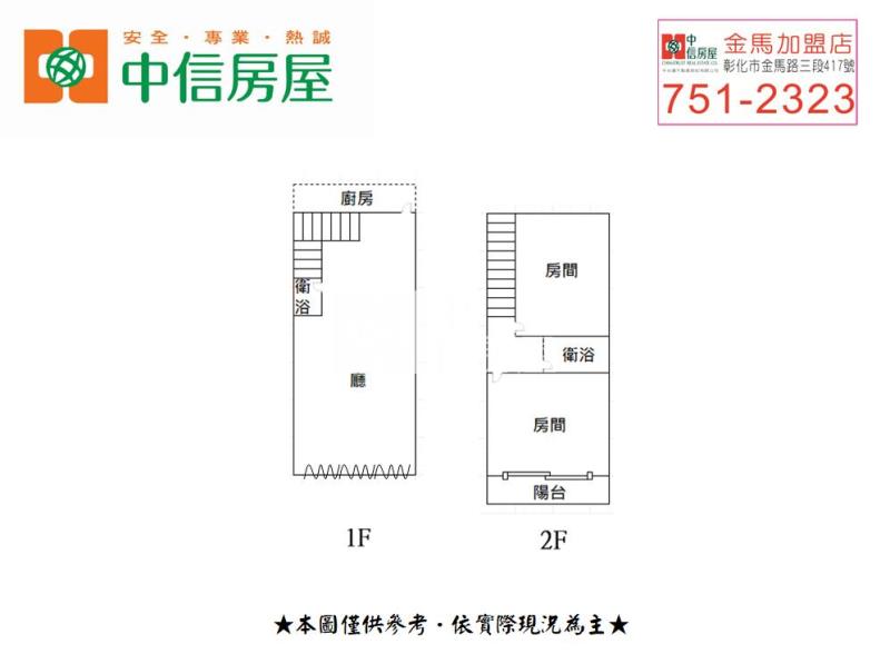 和美熱鬧樓店房屋室內格局與周邊環境