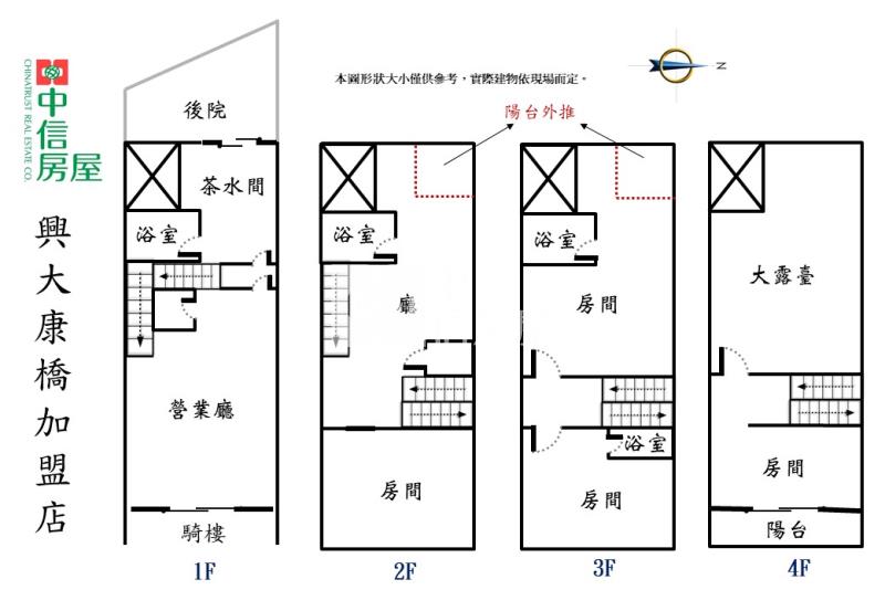 近神岡國四交流道輕屋齡黃金收租透店房屋室內格局與周邊環境