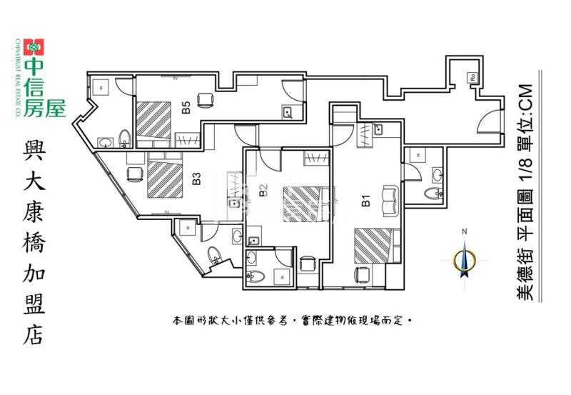 漫步公園~中國醫管線更新投報5.6%收租電梯4套房房屋室內格局與周邊環境