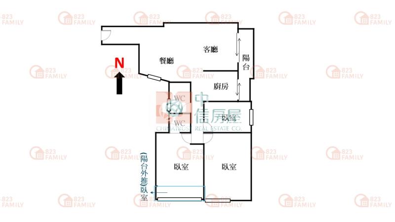 太原道崇德路巷內漂亮大三房房屋室內格局與周邊環境