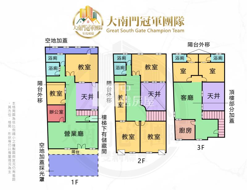 南投集集透天補習班房屋室內格局與周邊環境