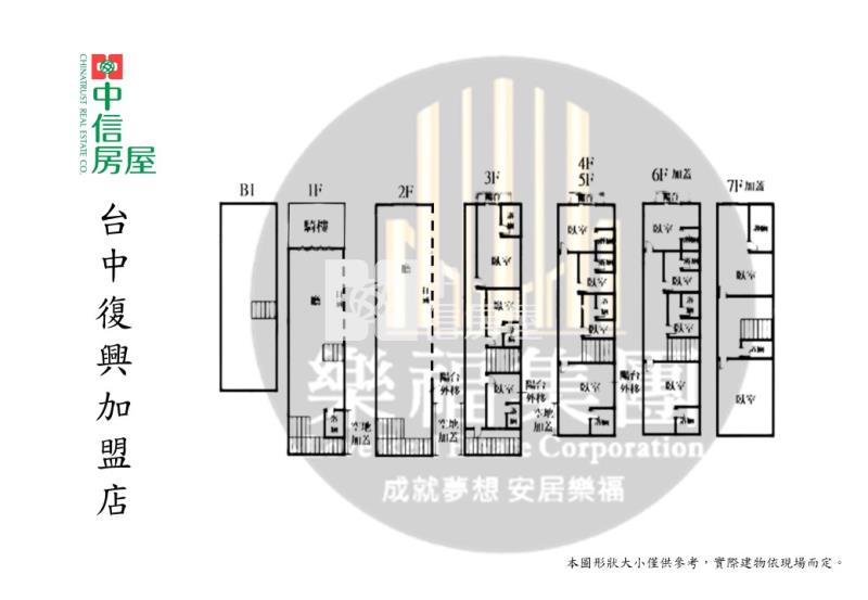 正逢甲路黃金賺錢透店房屋室內格局與周邊環境