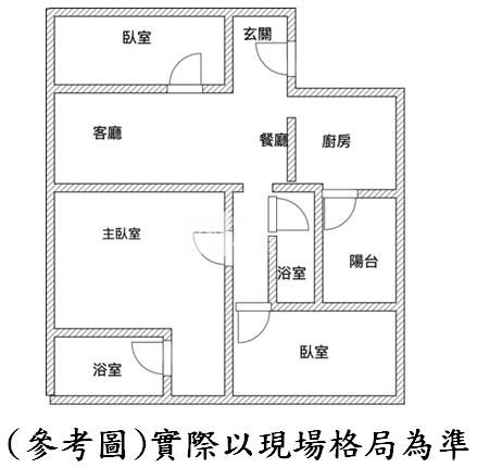 竹南A+高樓3房平車房屋室內格局與周邊環境