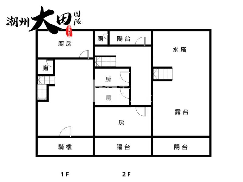 潮州鎮外透天房屋室內格局與周邊環境