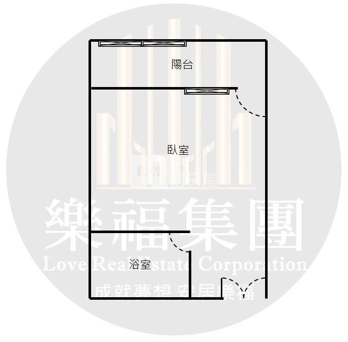大潤發、櫻花園道旁首購套房房屋室內格局與周邊環境